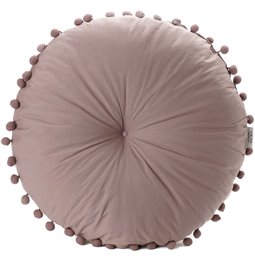 Pillow Jurate, mauve, velvet, D50cm