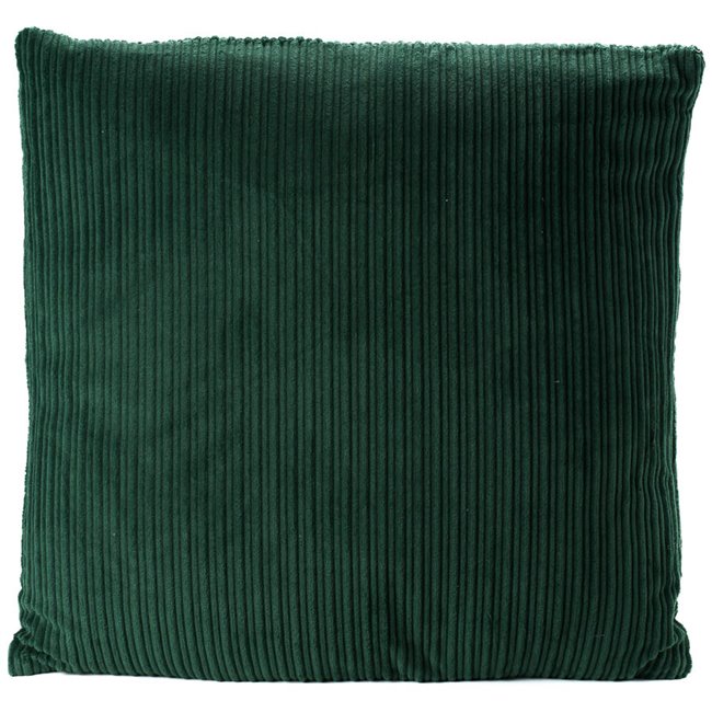 Pillow Jolanta, green, velvet, 50x50cm 