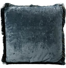 Pillow Java, blue, velvet, 50x50cm
