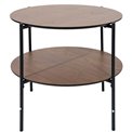 Coffee table Kemi, walnut, D63 H52cm