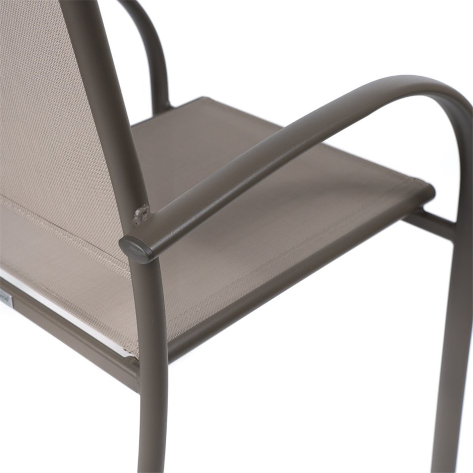 Chair Piazza, nut, 56x65x88cm