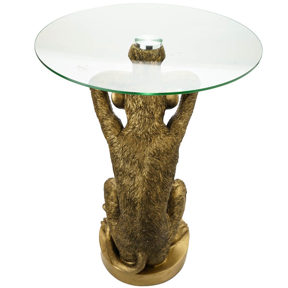 Side table Monkey wild, D40 H52cm