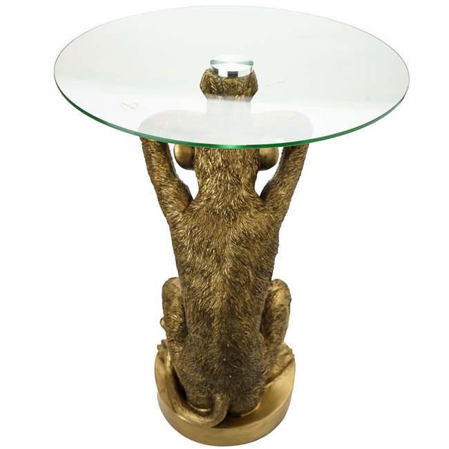 Side table Monkey wild, D40 H52cm