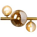 Wall lamp Rade II, amber, 28x21x H19cm, G9x3