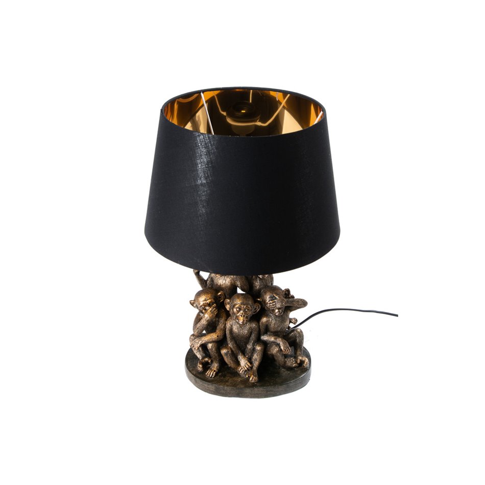 Decorative table lamp Five orangutan , 31.0x31.0x48.0cm
