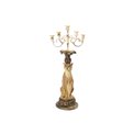 Deco/candle holder Lion, 12.5x8.5x29.0cm