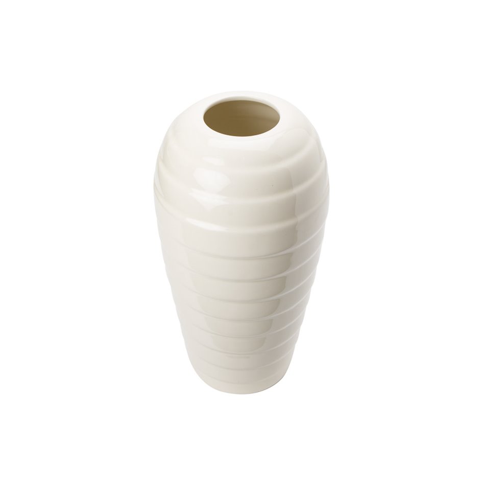 Vase Gabby, cream, 29x15cm