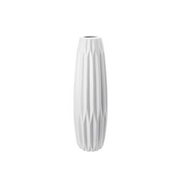 Vase Gabrro, white, 46x13.5cm