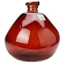 Vase Recyc, amber, stikls, D33cm