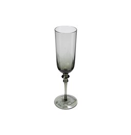 Champagne glass Sangro grey,  H23, D5.5cm