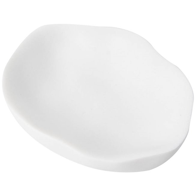 Soap dish Indonesie, white, L14 x l10.5 x H2.5cm