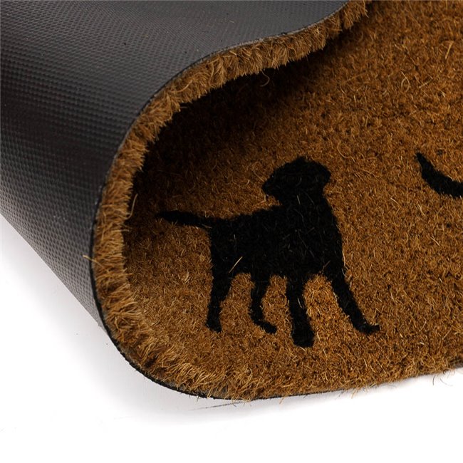 Durų kilimėlis Coir Dogs, 75x25.5cm