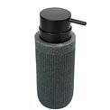 Soap dispenser Ardoise Onyx, H17,4x D7cm