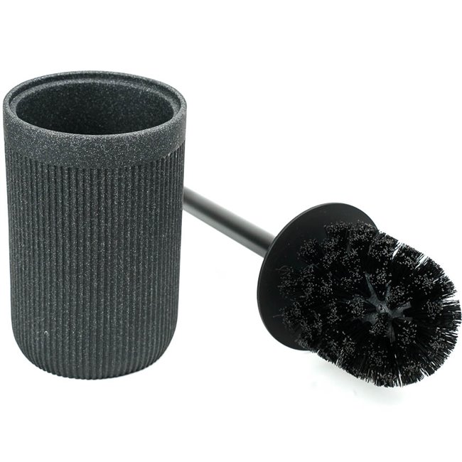Toilet brush Androise Onyx, H40,2xD9,5cm