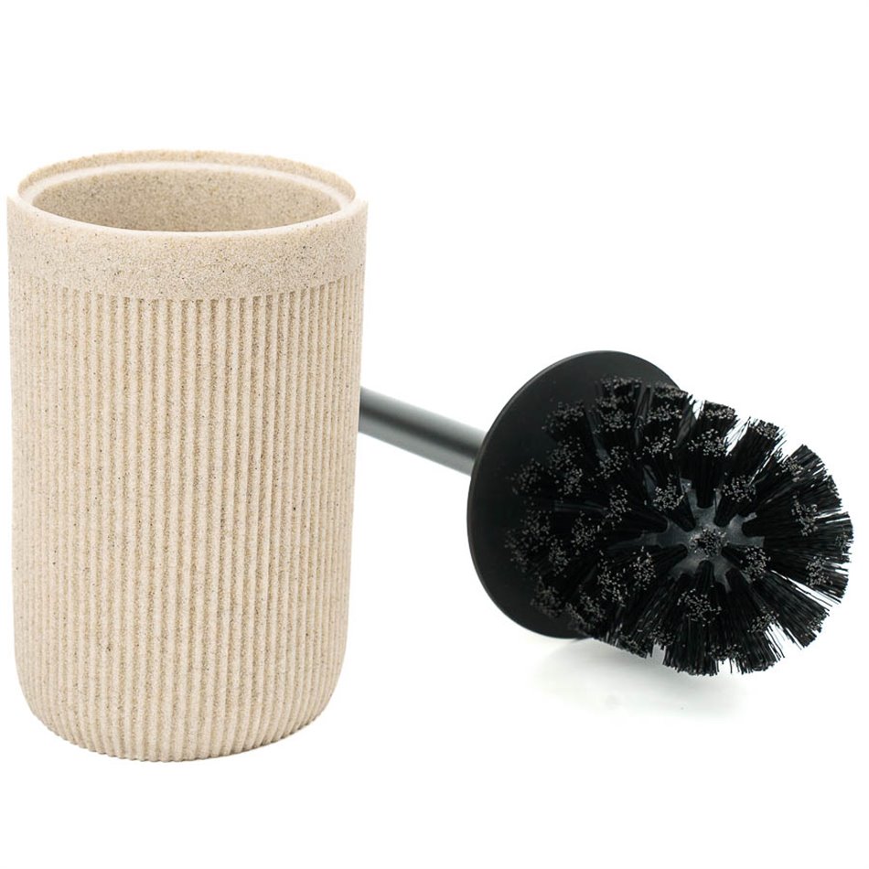 Toilet brush Lin Onyx, H40,2xD9,5cm