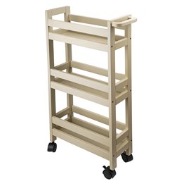 Wheels trolley Lin 3 stores, H75X40x15cm