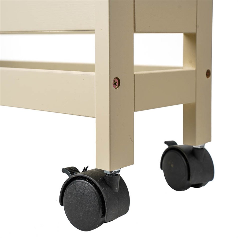 Wheels trolley Lin 3 stores, H75X40x15cm