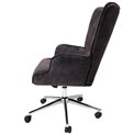 Office chair Darlington, grey,velvet, H106x70x64cm   S48-54