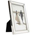 Photo frame Makitta, nickel (silver tone) steel, 10x15cm