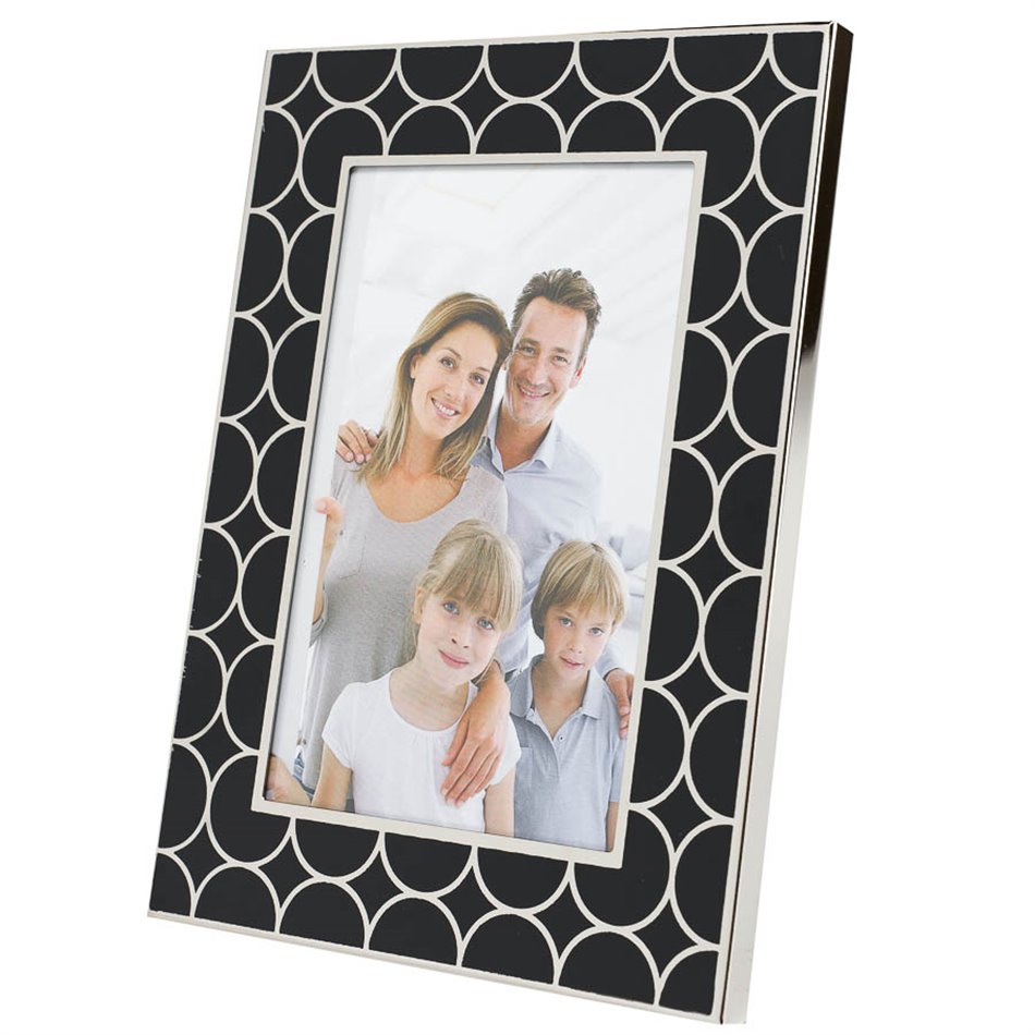 Photo frame Malborny, nickel (silver tone) steel