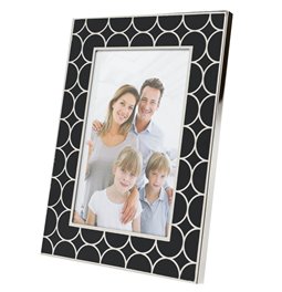 Photo frame Malborny, nickel (silver tone) steel