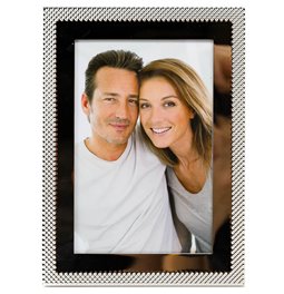 Photo frame Malmo CL, nickel (silver tone) steel