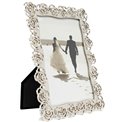 Photo frame Mandilly, nickel (silver tone) steel