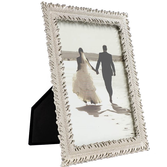 Photo frame Mango, nickel (silver tone) steel, 3x18cm   