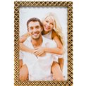 Photo frame Manilla, gold tone, steel, 10x15cm