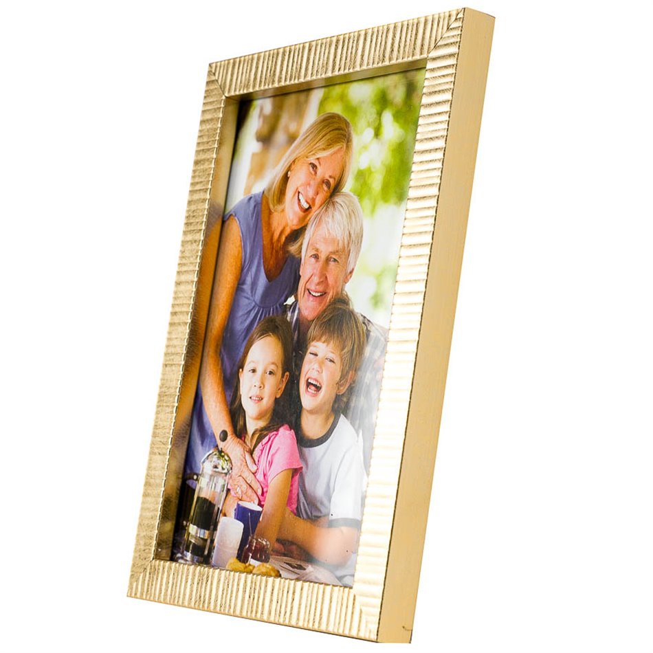 Photo frame Paltano 213, gold tone, 10x15cm