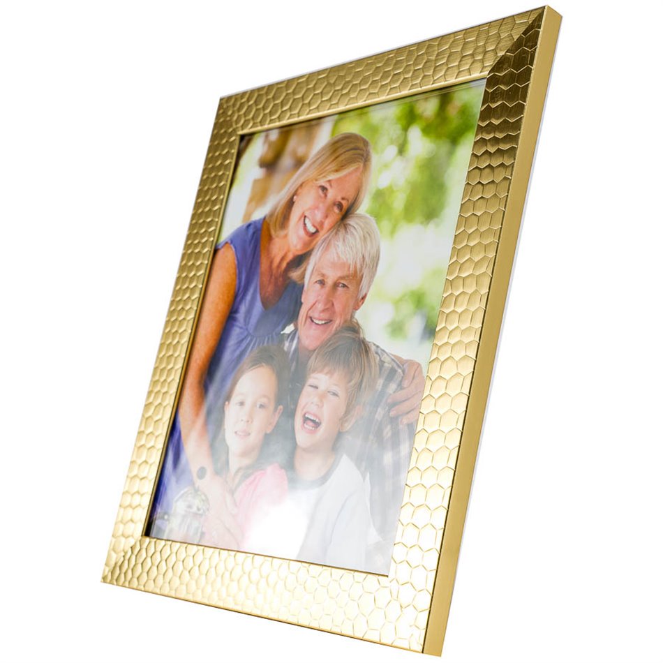 Photo frame Parola, gold tone, 20x25cm