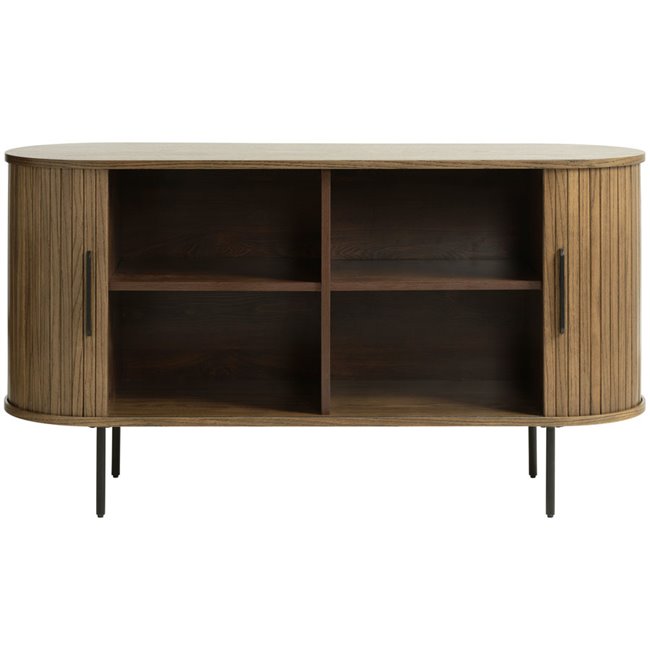 Sideboard Nola, oak veneer/MDF, H76X45x140cm