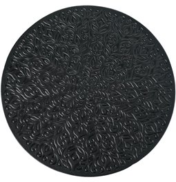 Placemat Acedo black, D38cm