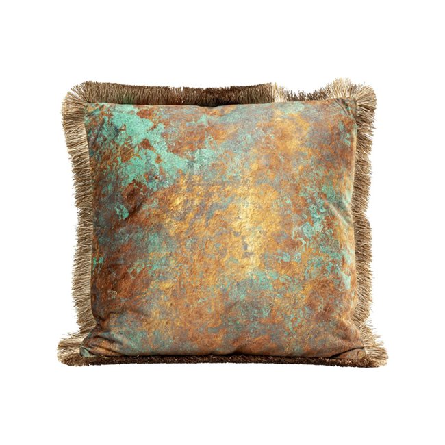 Decorative cushion Antique Fringe, 45x45cm