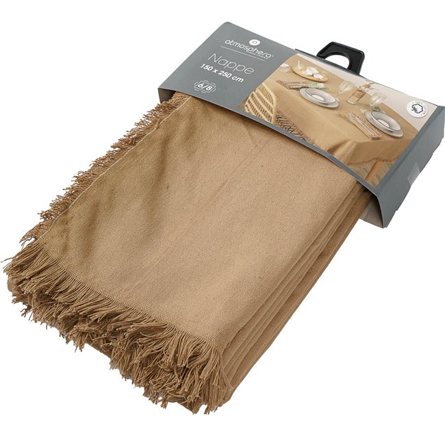 Tablecloth Maha, linen, 250x150cm