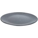 Dessert plate Aurore, grey, D21cm