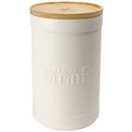 Flour box Natureo, white, H19.5xD12cm