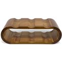 Acacia wood wine rack, 16x37.5x12cm