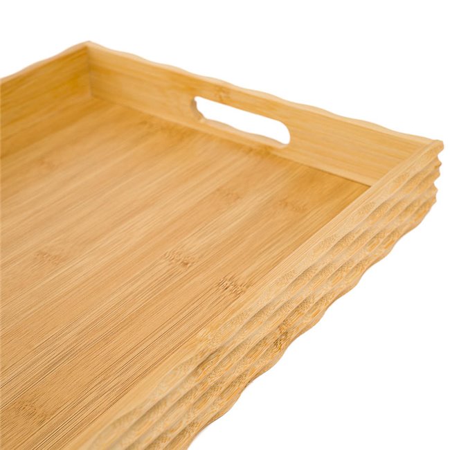 Tray bamboo, 50x30x5cm
