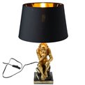 Decorative table lamp Monkey reading,  H50.5 D31cm  E27 40W
