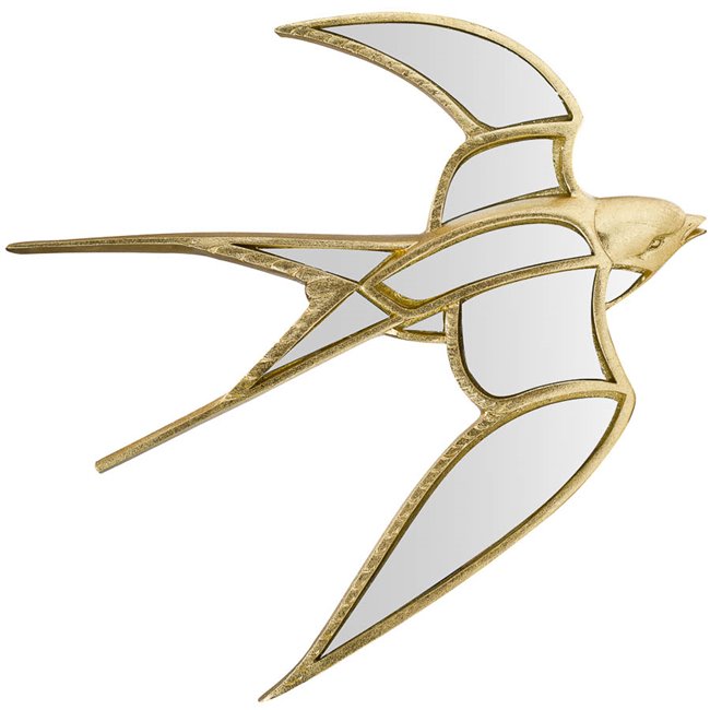 Wall object Swallow, 30x28.5x3cm