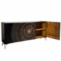 Sideboard Bailey 3D, mango wood, 75x38x160cm