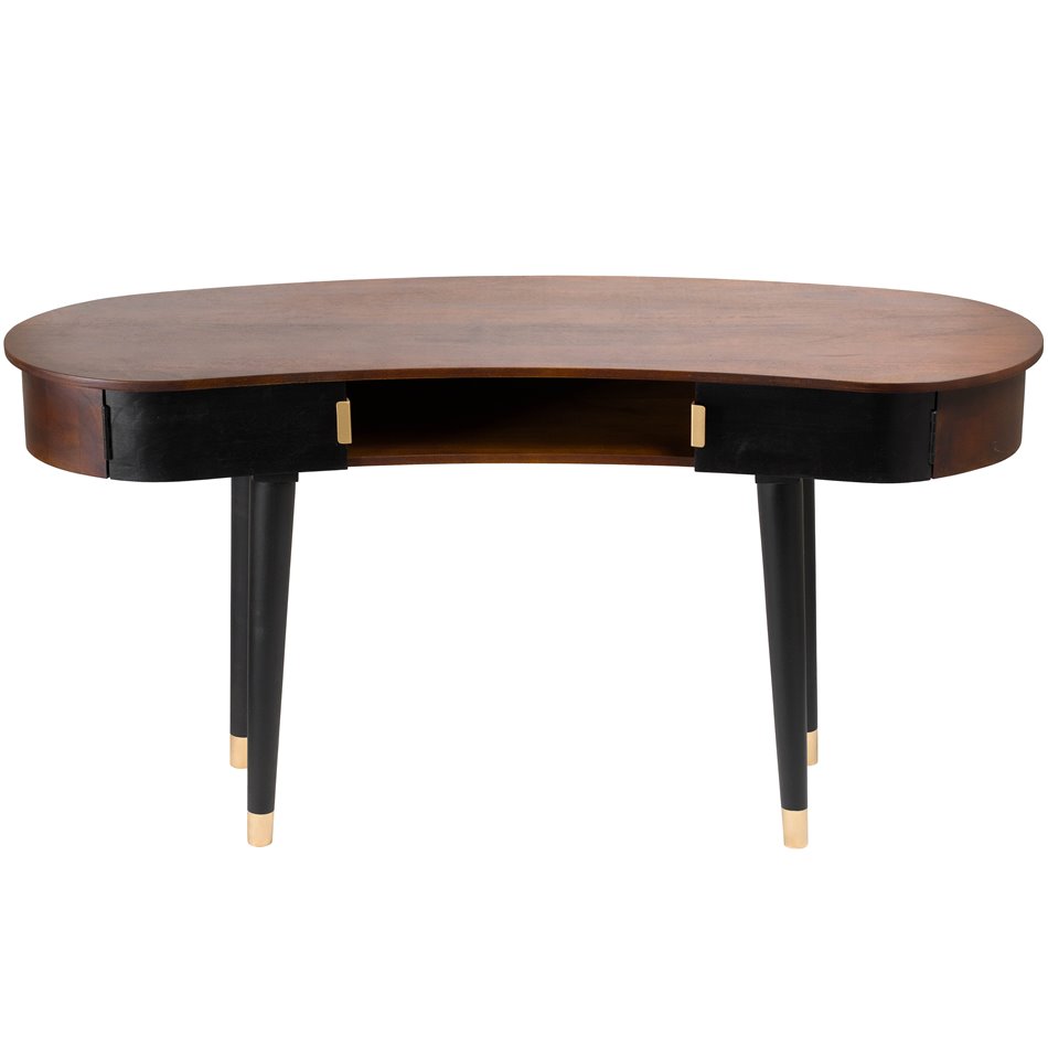 Writing desk, mango wood/metal, 78x150x56cm