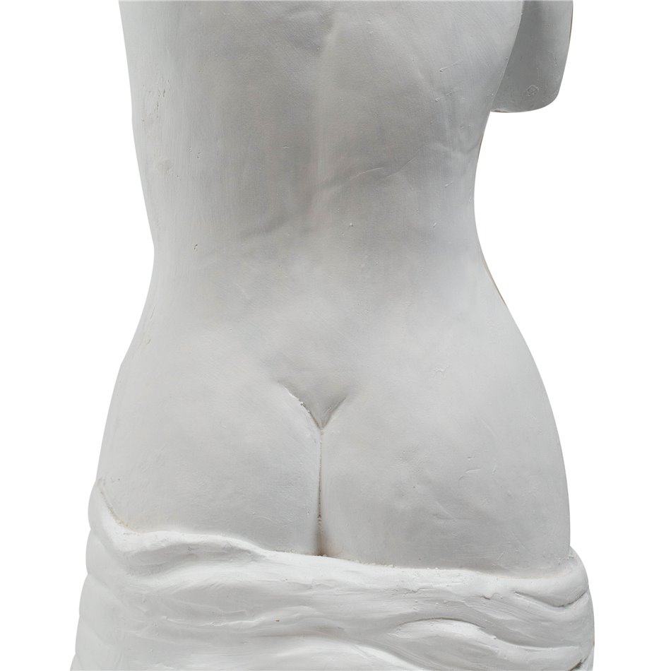 Umbrella stand Female body, white, 53x30x19cm