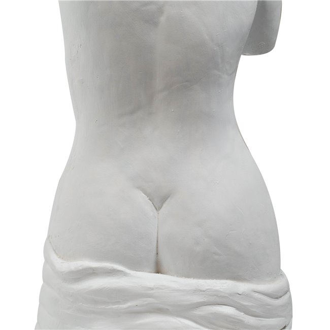 Umbrella stand Female body, white, 53x30x19cm