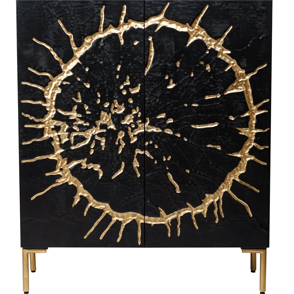 Cabinet Yalong Gold, mango wood,120x38x100cm