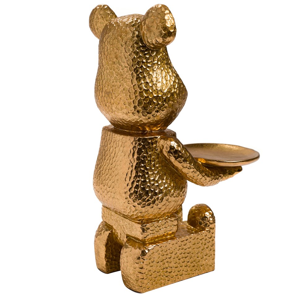 Deco Bear with storage box, 33.5x19x20cm