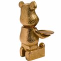 Deco Bear with storage box, 33.5x19x20cm