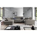 Corner sofa Elago L, Paros 02, beige, H88x208x43