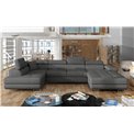Corner sofa Elcardo L, Inari 96, gray, H90x345x58